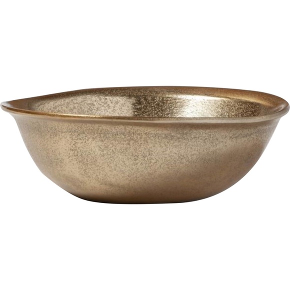 Chrissy Tiegen Cravings Gold Colored Aluminum Bowl - Picture 1 of 2